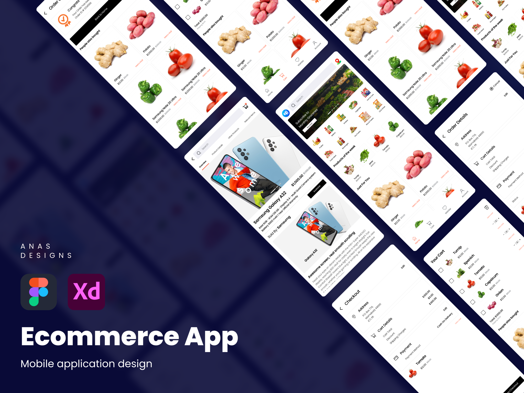Ecommerce Mobile Application Design